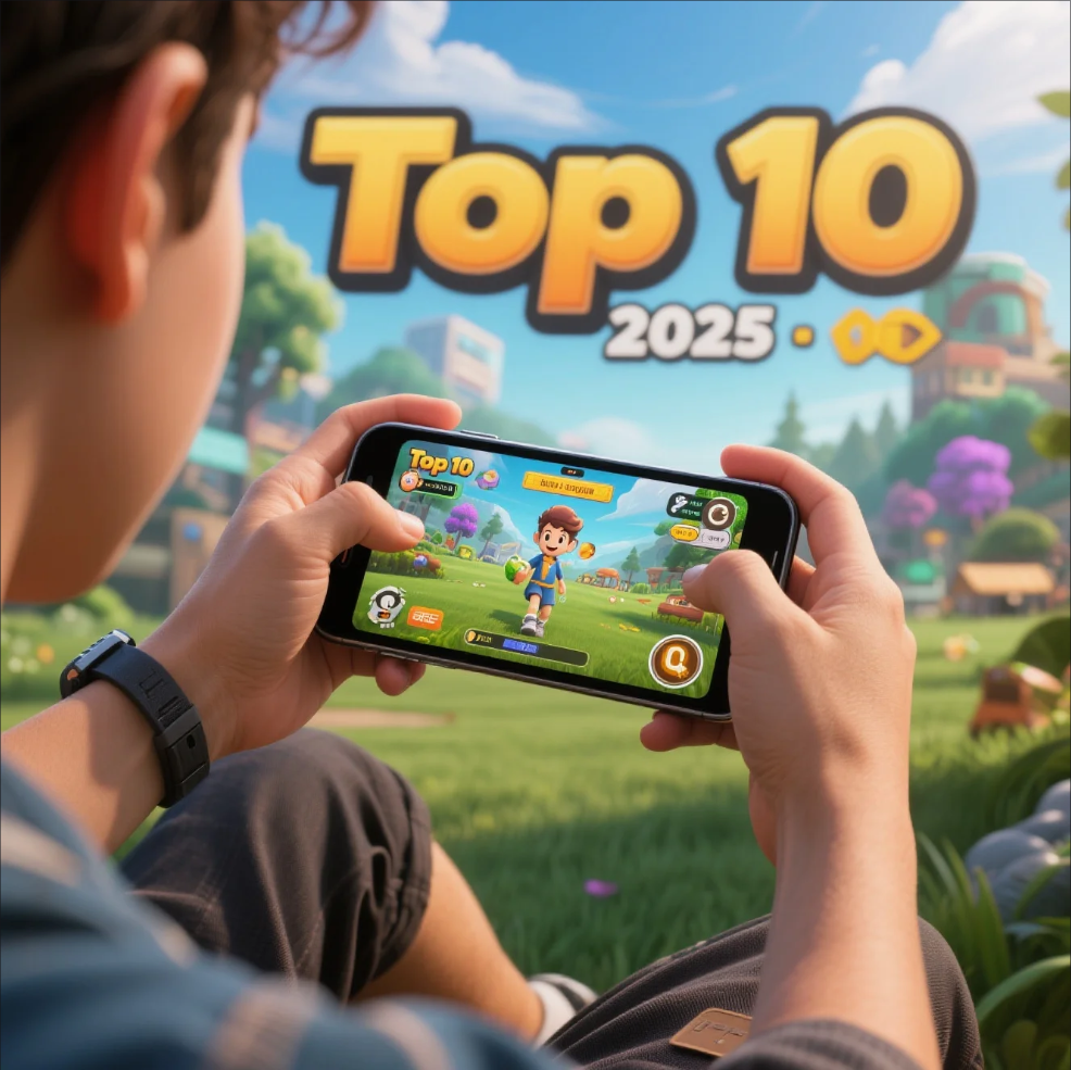 TOOP 10 Mobile  Games Everyone is playing in 2025: