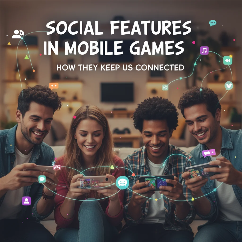 Social Features in Mobile Games: How They Keep Us Connected