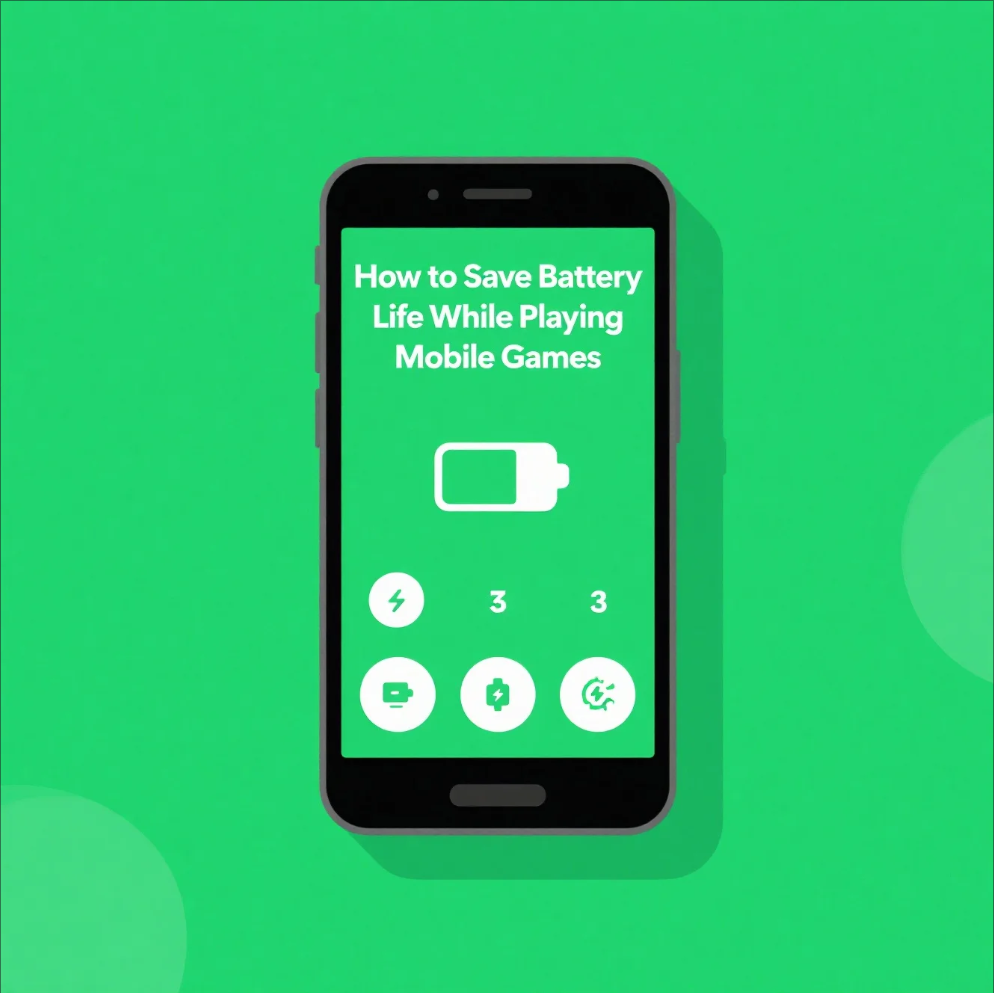 How to Save Battery Life While Playing Mobile Games