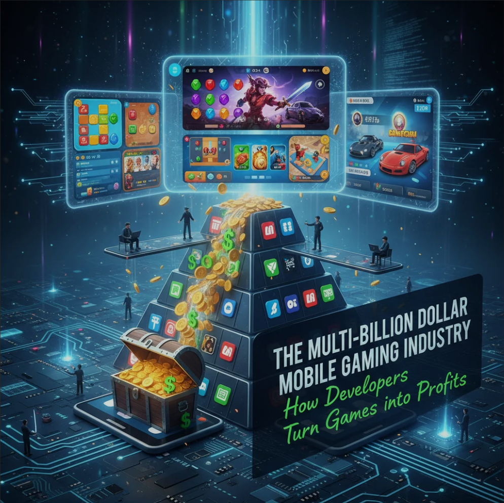 The Multi-Billion Dollar Mobile Gaming Industry: How Developers Turn Games into Profits