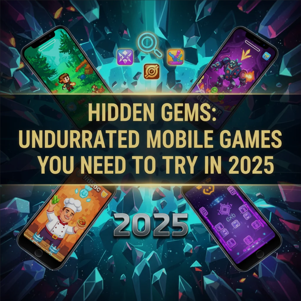 Hidden Gems: Underrated Mobile Games You Need to Try in 2025