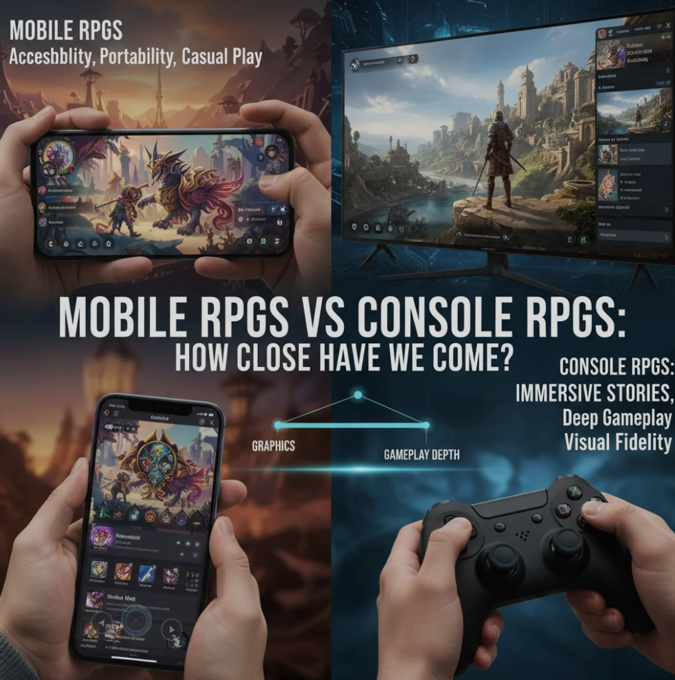 Mobile RPGs vs Console RPGs: How Close Have We Come?