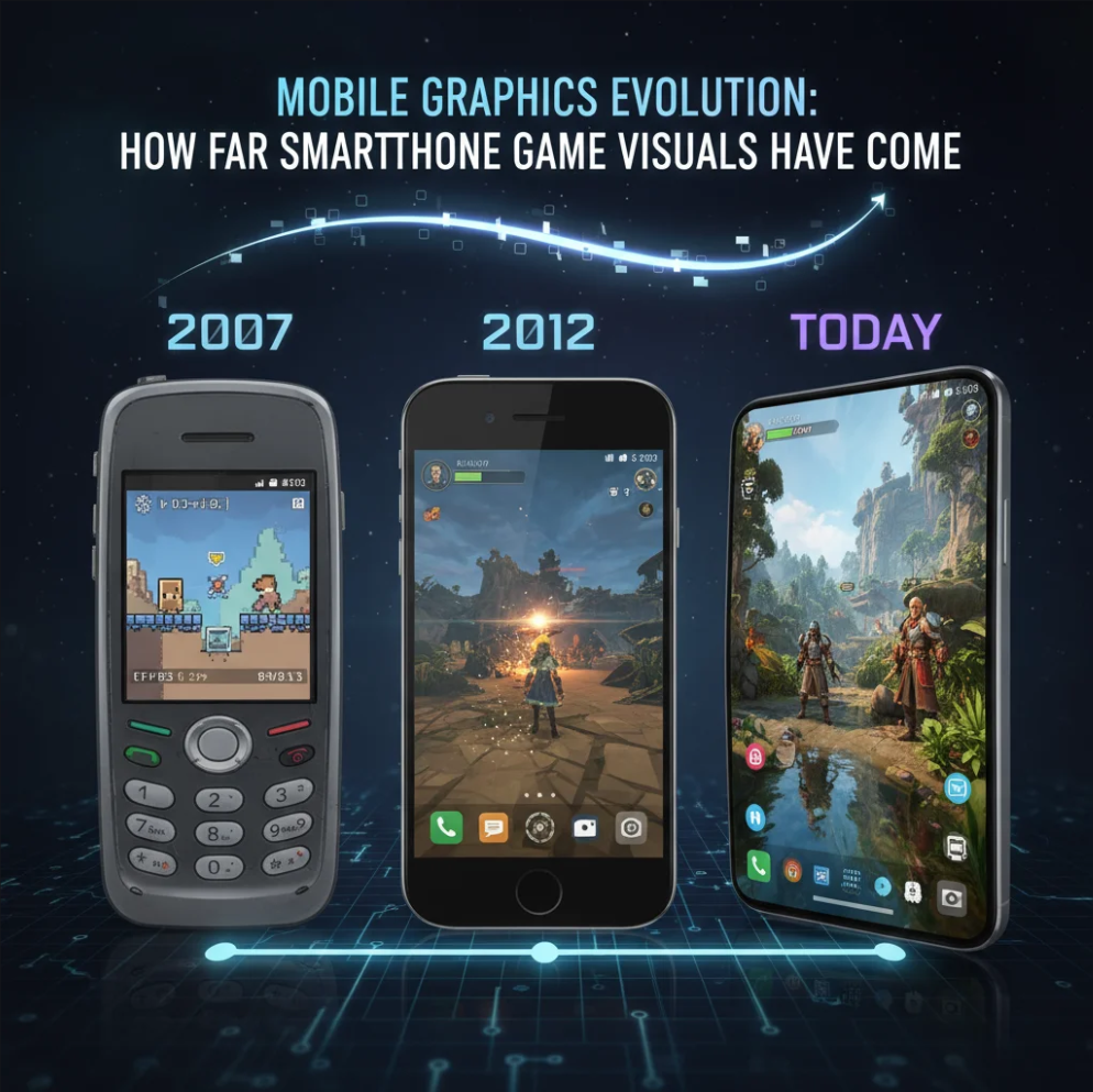 Mobile Graphics Evolution: How Far Smartphone Game Visuals Have Come