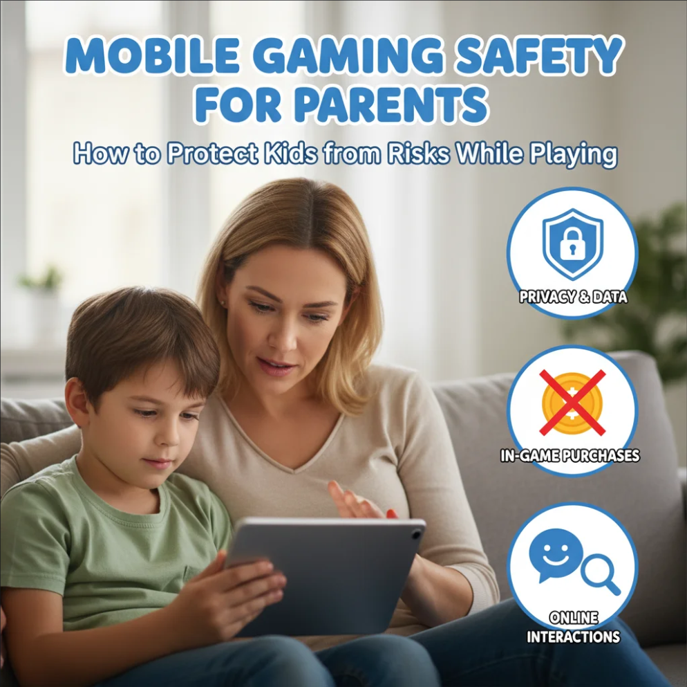 Mobile Gaming Safety for Parents — How to Protect Kids from Risks While Playing