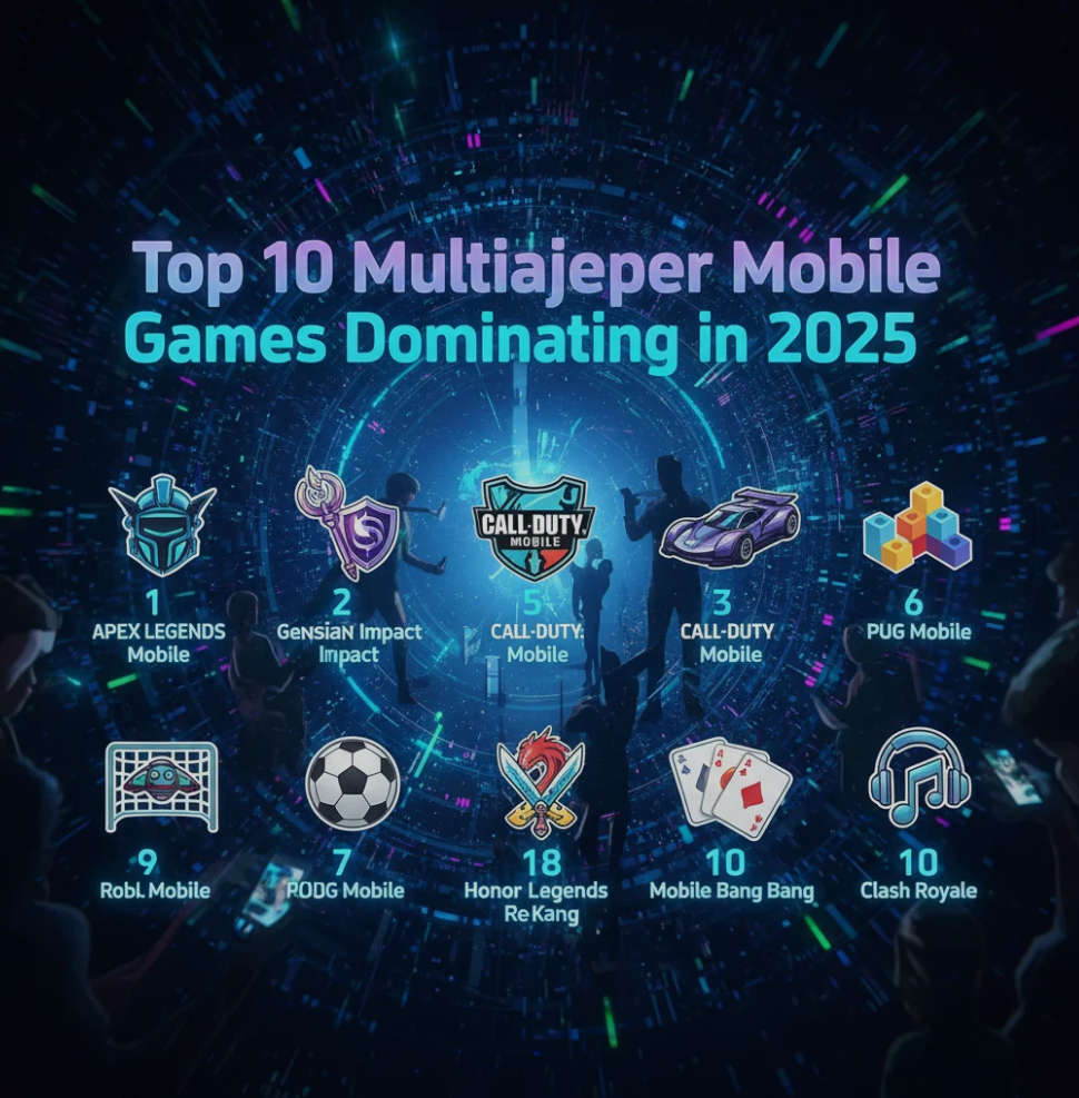 Top 10 Multiplayer Mobile Games Dominating in 2025