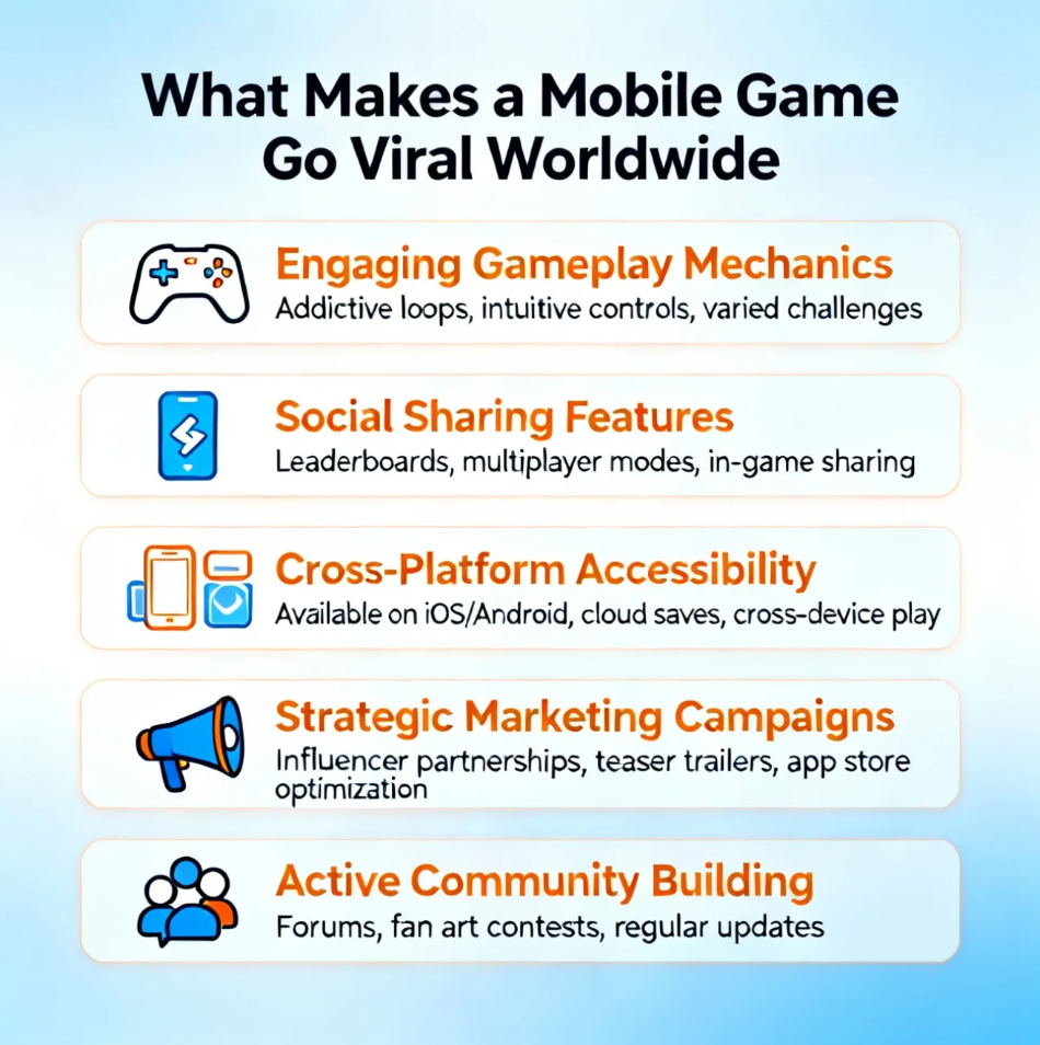 What Makes a Mobile Game Go Viral Worldwide